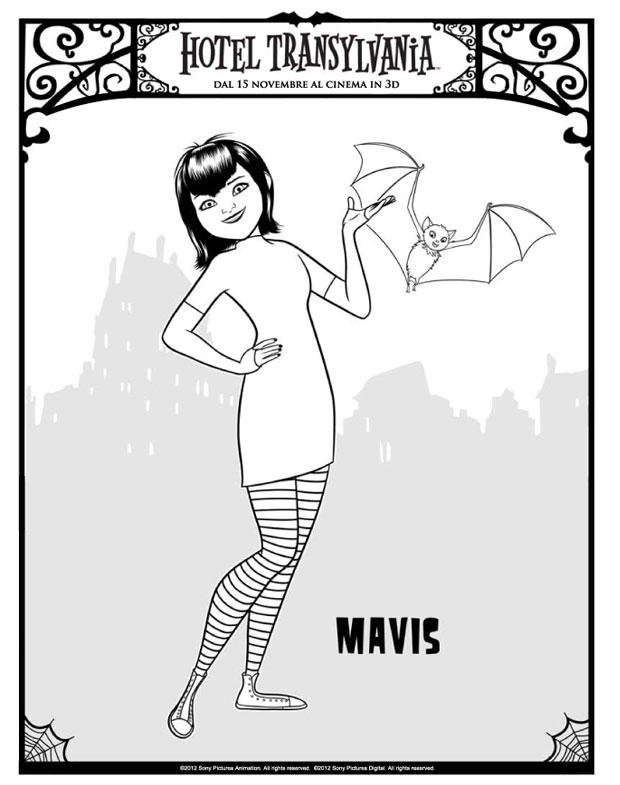 mavis Kleurplaat mavis