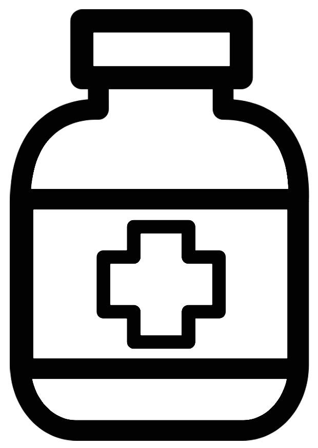 medicijn Kleurplaat medicijn