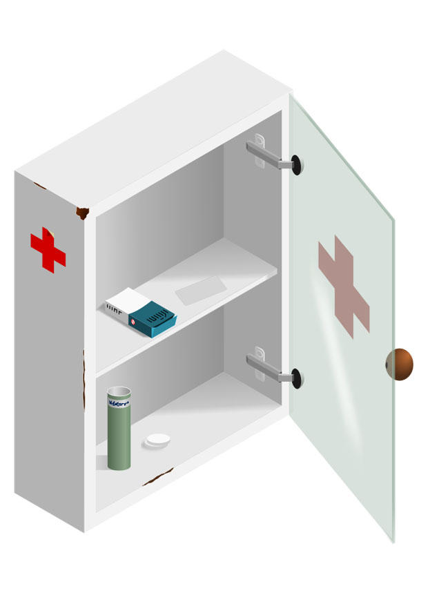 medicijnkast Afbeelding medicijnkast