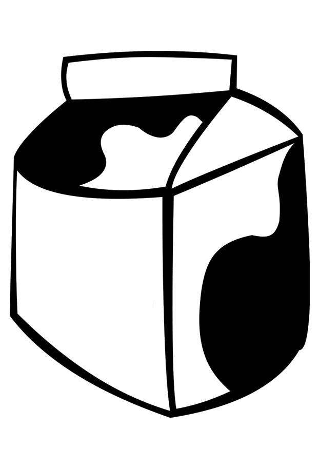 melk Kleurplaat melk