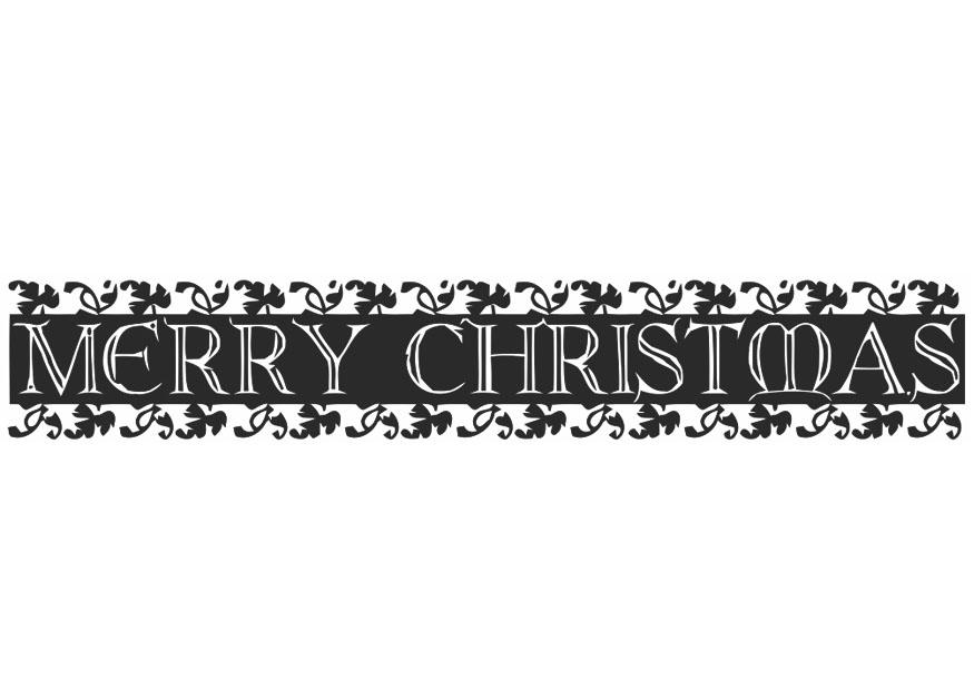 merry christmas Kleurplaat merry christmas
