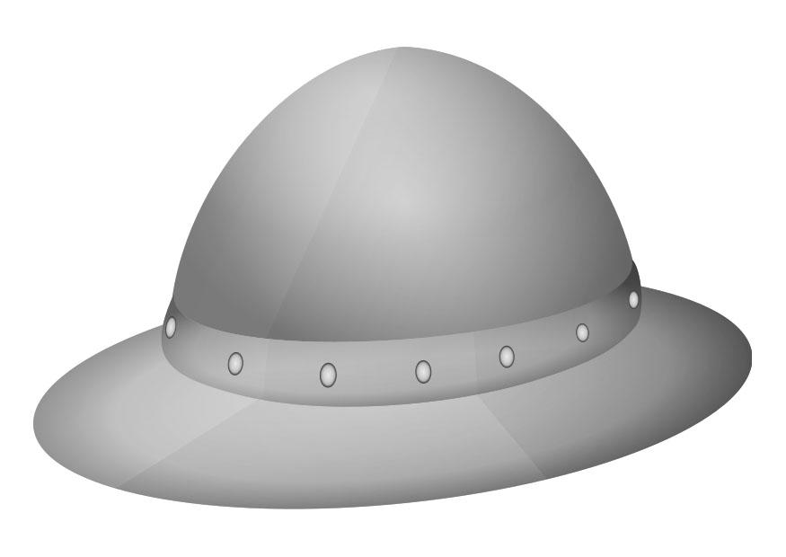 middeleeuwse helm Afbeelding middeleeuwse helm