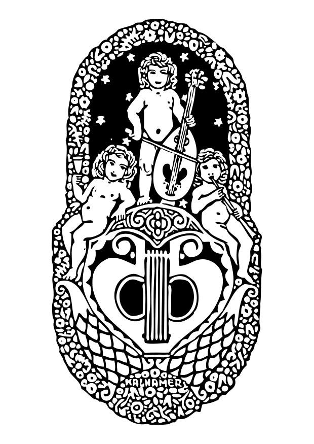 muziek Kleurplaat muziek