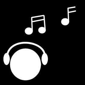 muziek luisteren Kleurplaat muziek luisteren