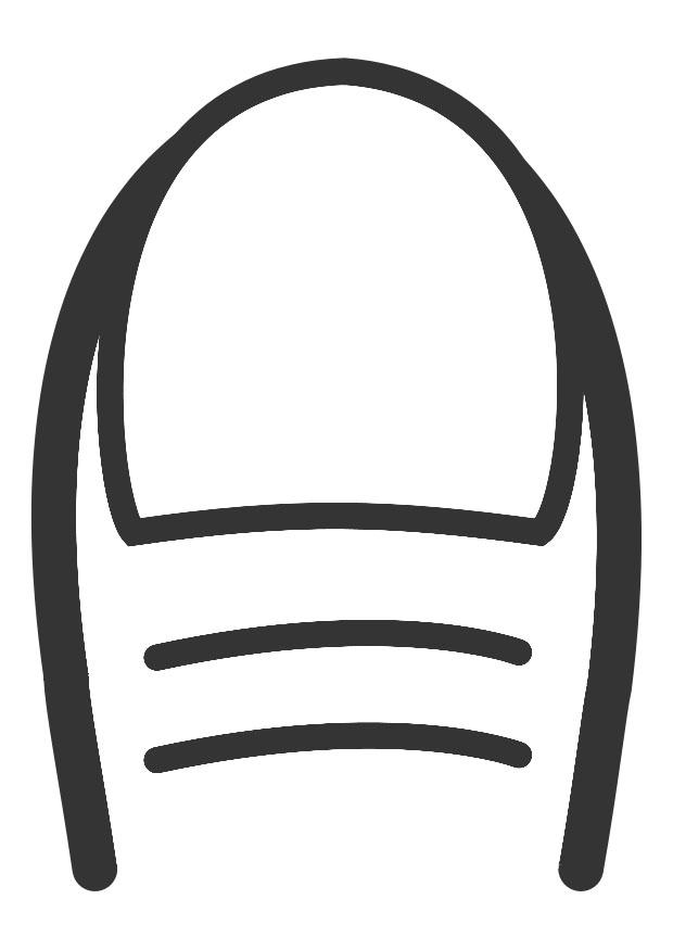 nagel Kleurplaat nagel