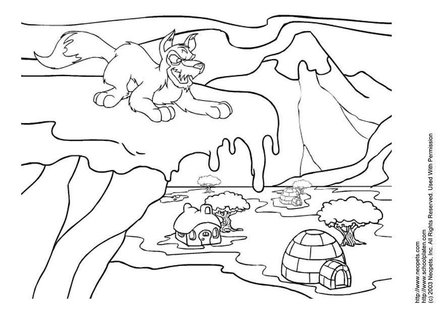 neopets Kleurplaat neopets