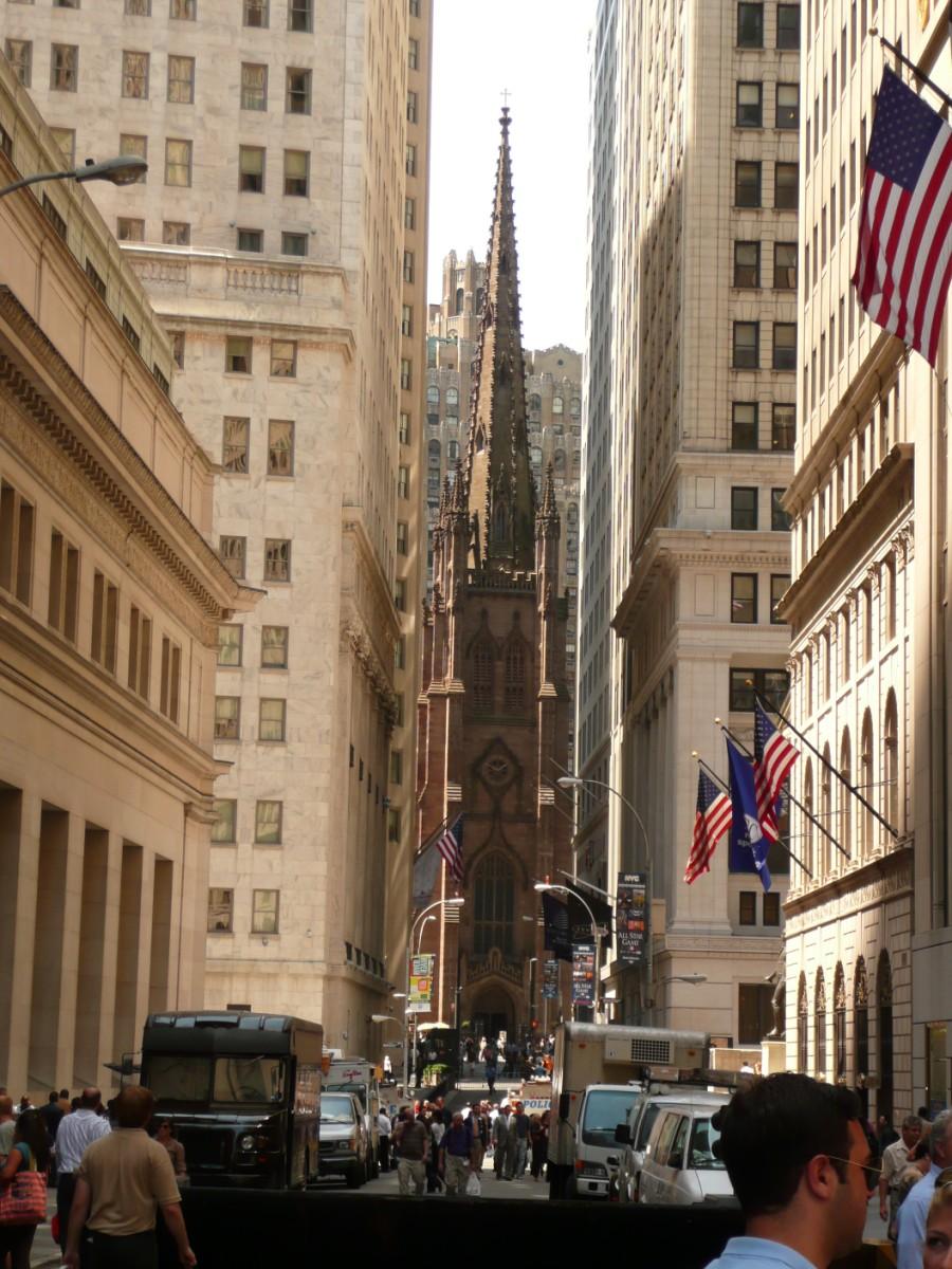 new york - wall street Foto new york - wall street