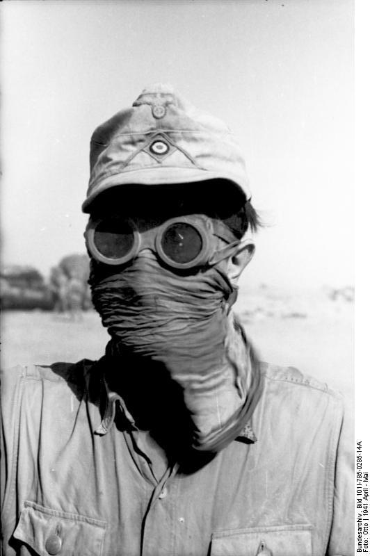 noord-afrikakorps - soldaat Foto noord-afrikakorps - soldaat