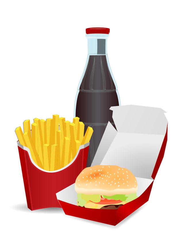 ongezonde voeding Afbeelding ongezonde voeding
