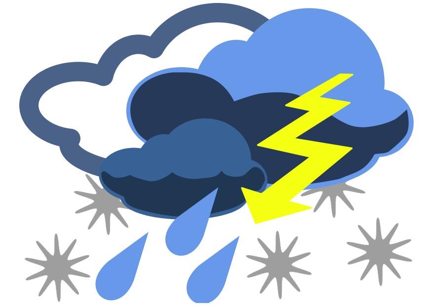 onweer Afbeelding onweer