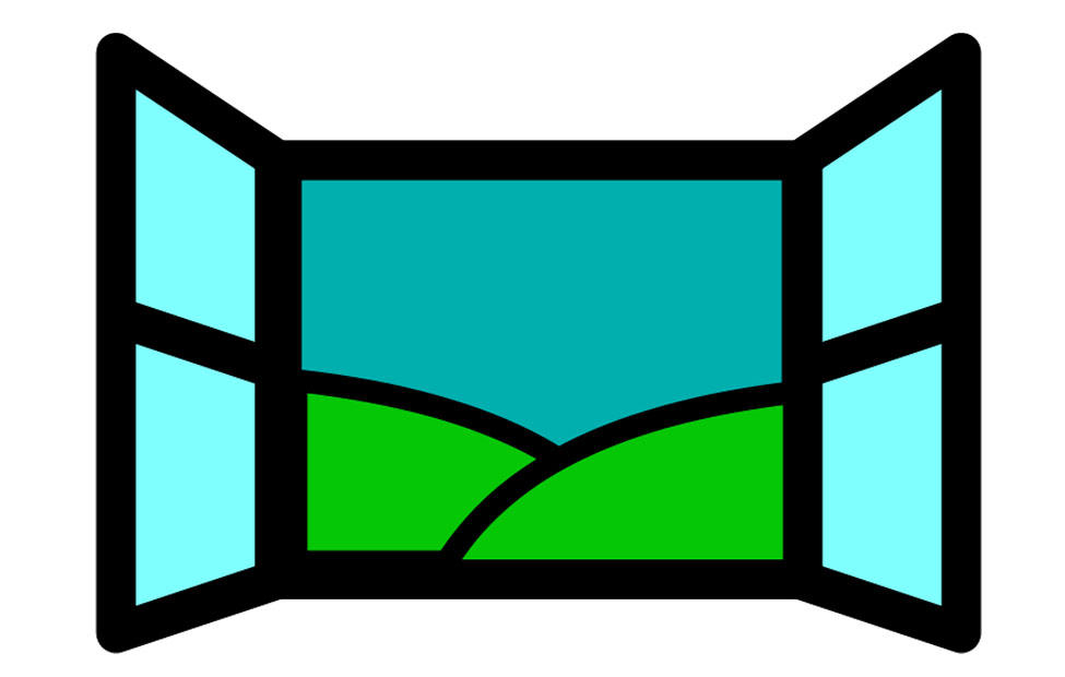 open raam Afbeelding open raam