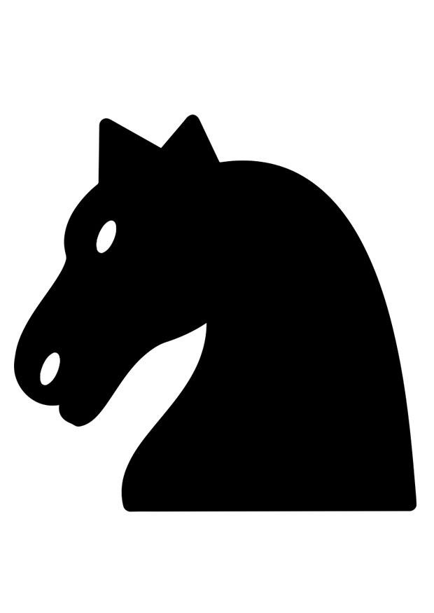 paard Kleurplaat paard