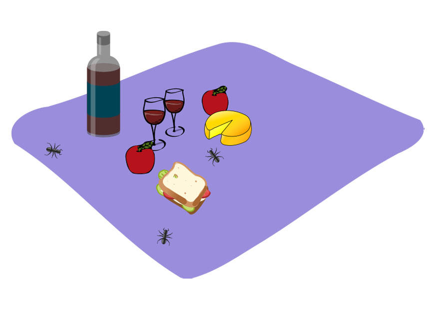 picknick Afbeelding picknick