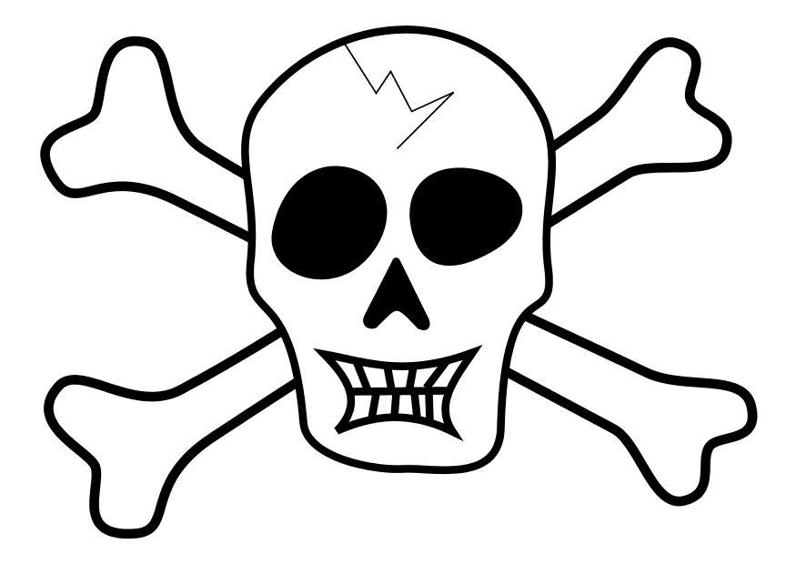 piraten Kleurplaat piraten