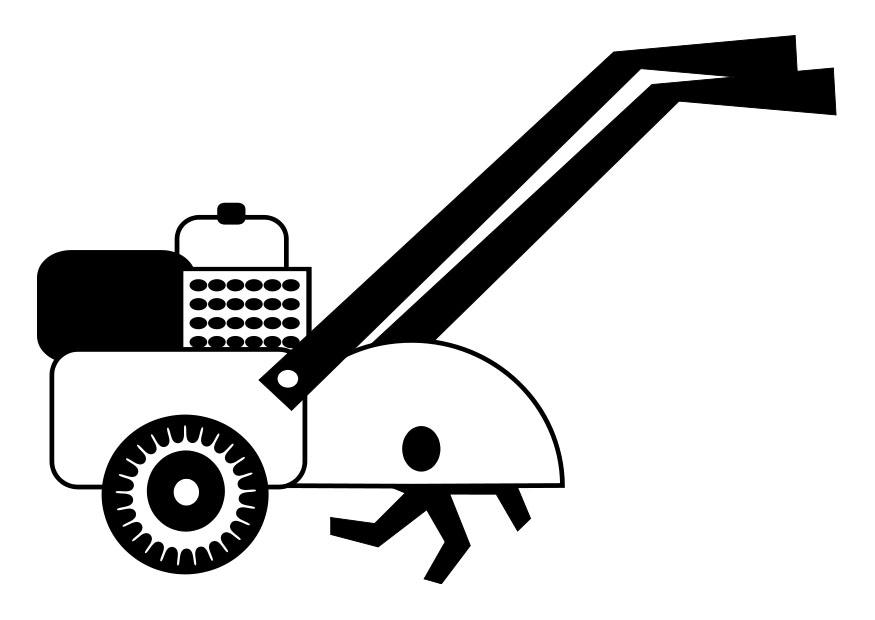 ploegmachine Kleurplaat ploegmachine