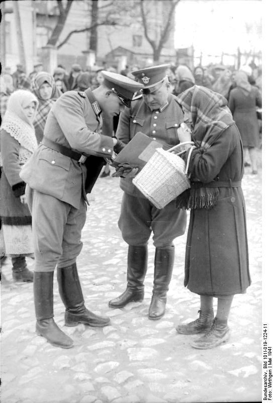 polen - controle van joden Foto polen - controle van joden