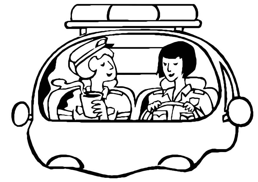 agenten Kleurplaat agenten