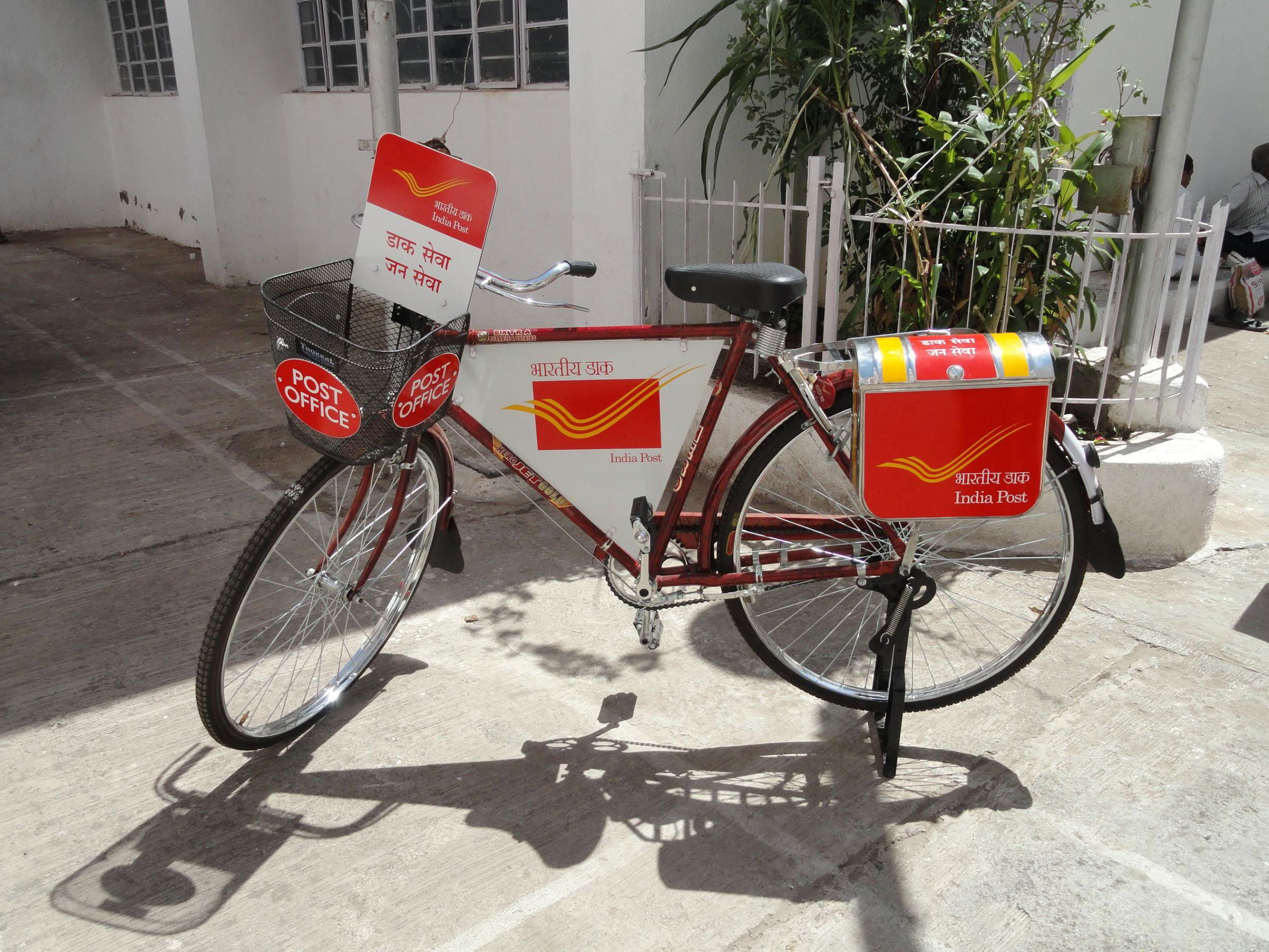 postfiets Foto postfiets