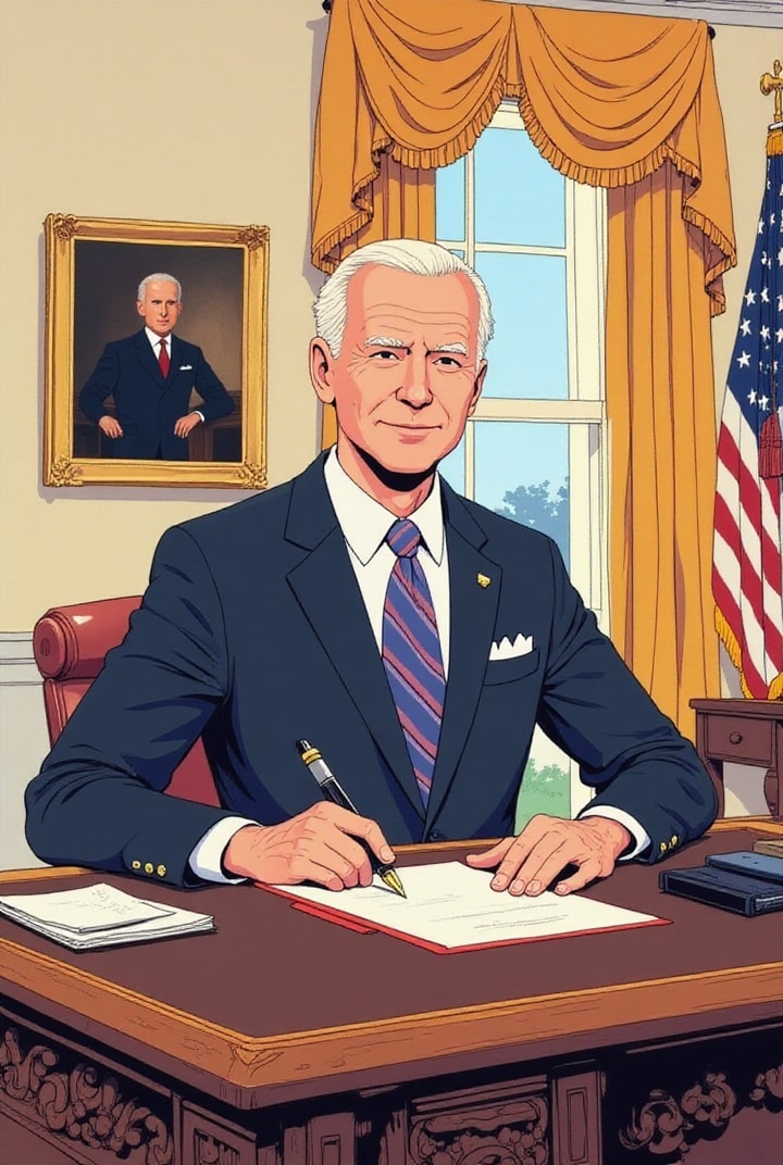 Afbeelding president joe biden
