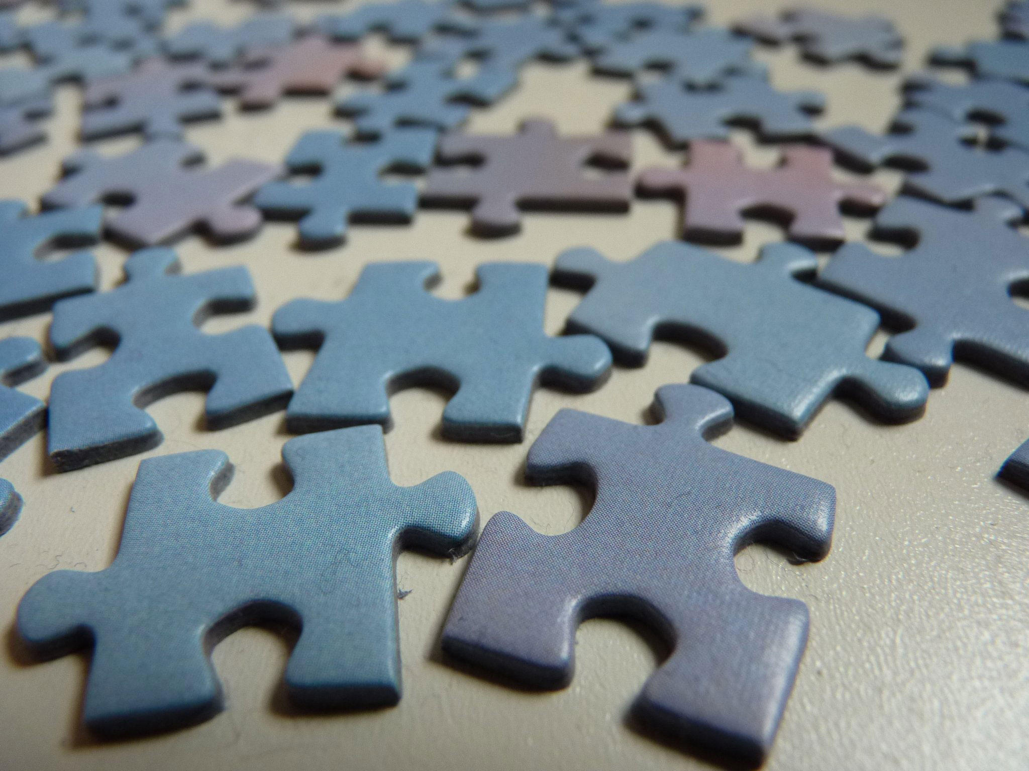 puzzlestukjes Foto puzzlestukjes