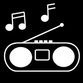 radio Kleurplaat radio