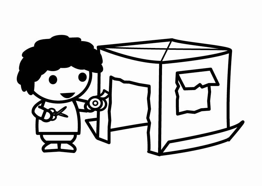 recycleren Kleurplaat recycleren