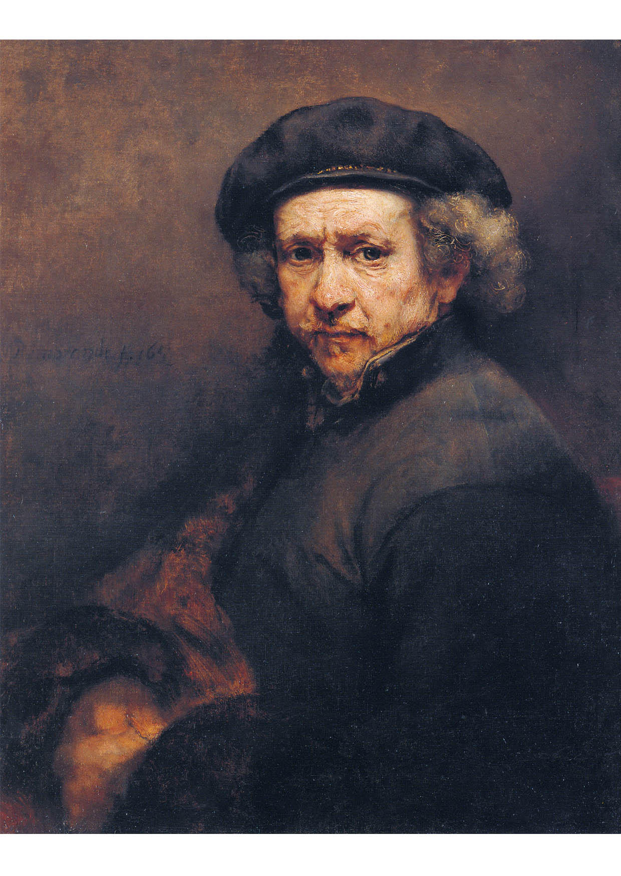 rembrandt - zelfportret Afbeelding rembrandt - zelfportret