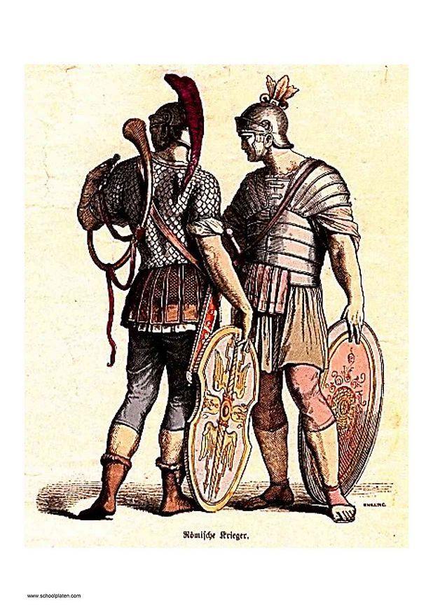 Afbeelding romeinse soldaten