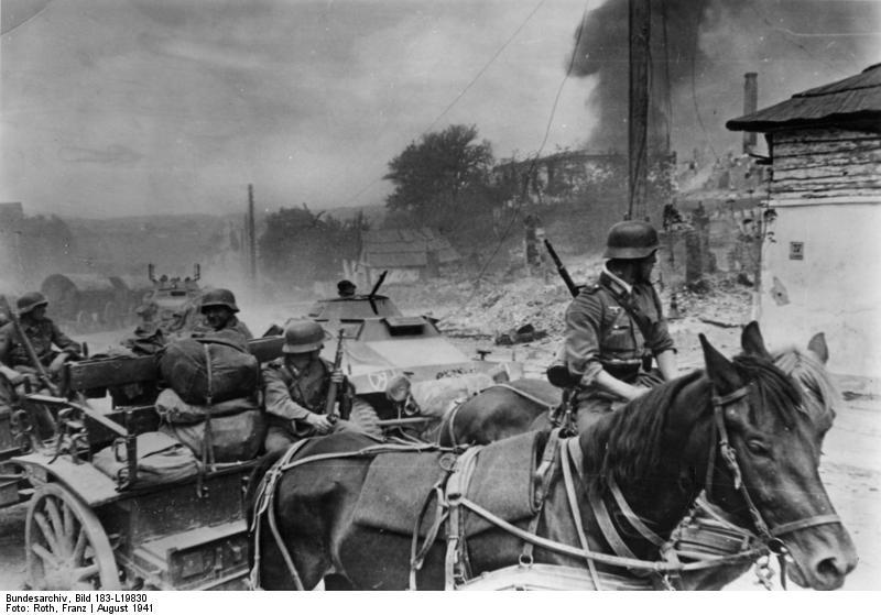 Foto rusland - brandend dorp