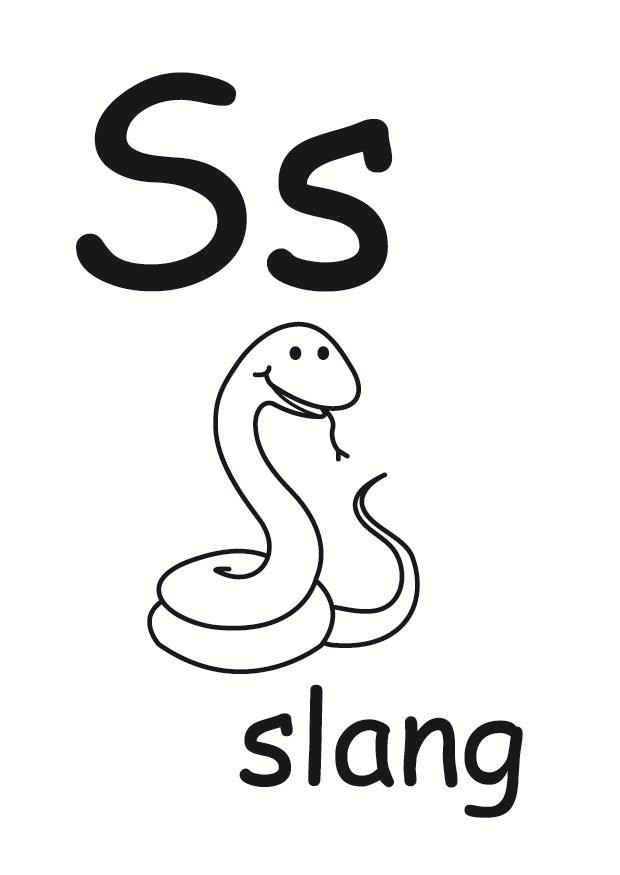 s Kleurplaat s