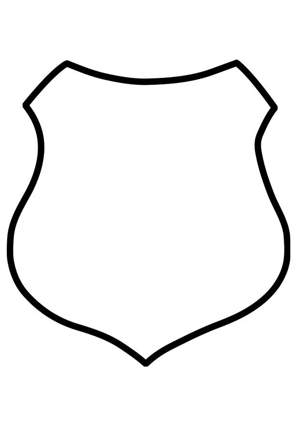 schild Kleurplaat schild