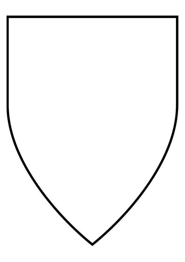 Kleurplaat schild
