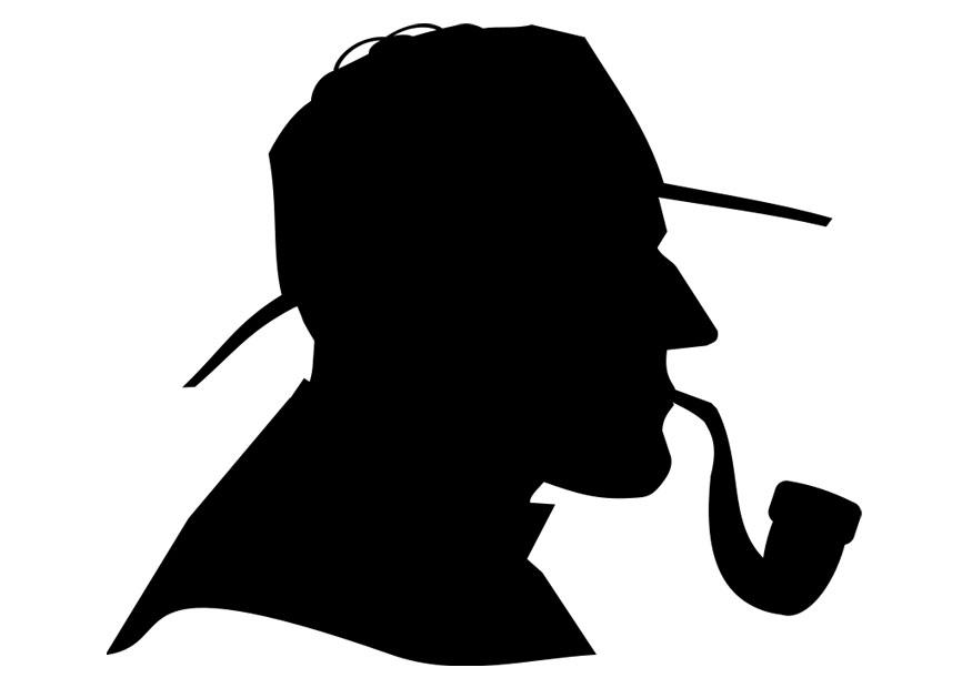 sherlock holmes Kleurplaat sherlock holmes