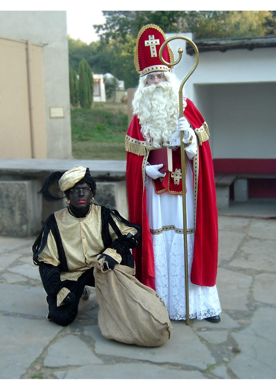 sint en piet Foto sint en piet