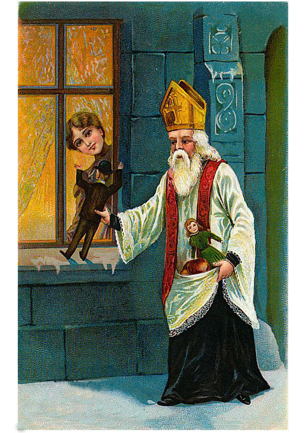 sinterklaas met speelgoed Afbeelding sinterklaas met speelgoed