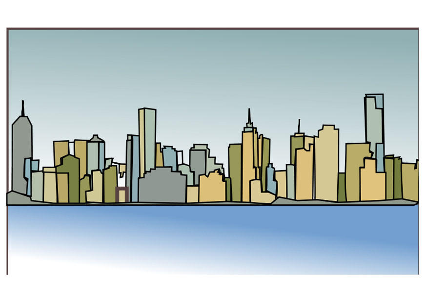 skyline - melbourne Afbeelding skyline - melbourne