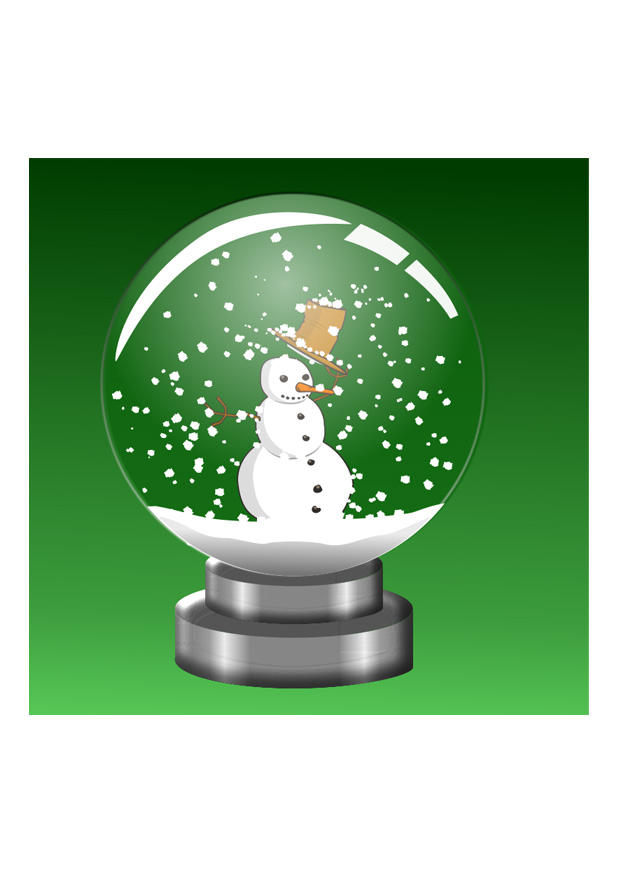 sneeuwbol Afbeelding sneeuwbol