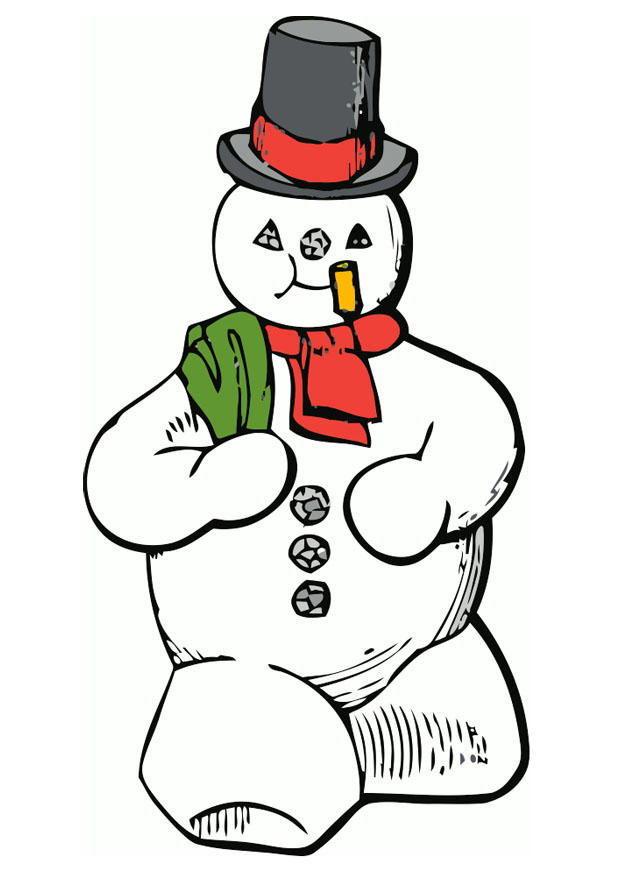 sneeuwman Afbeelding sneeuwman