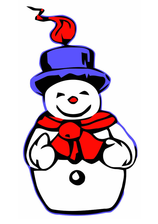 sneeuwman Afbeelding sneeuwman