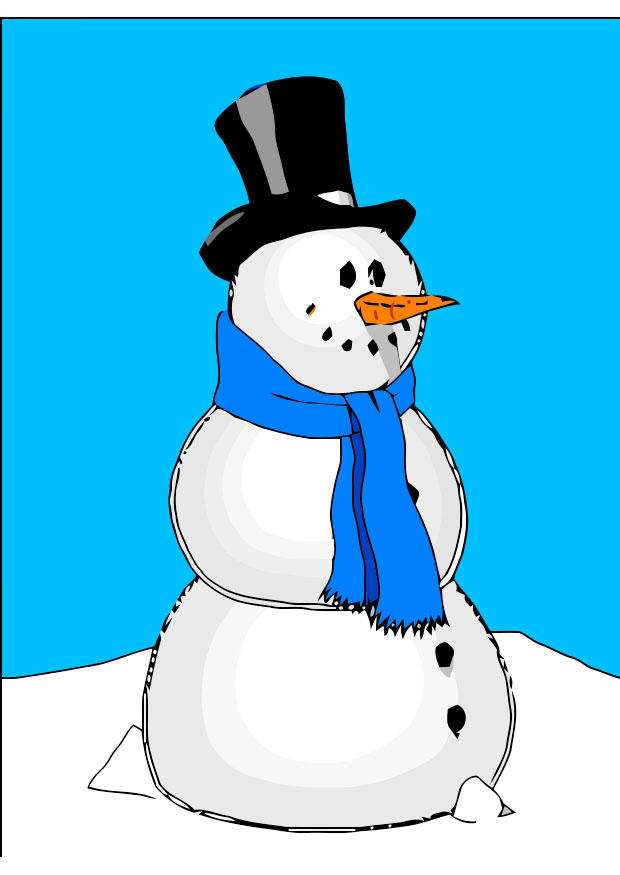 sneeuwman Afbeelding sneeuwman