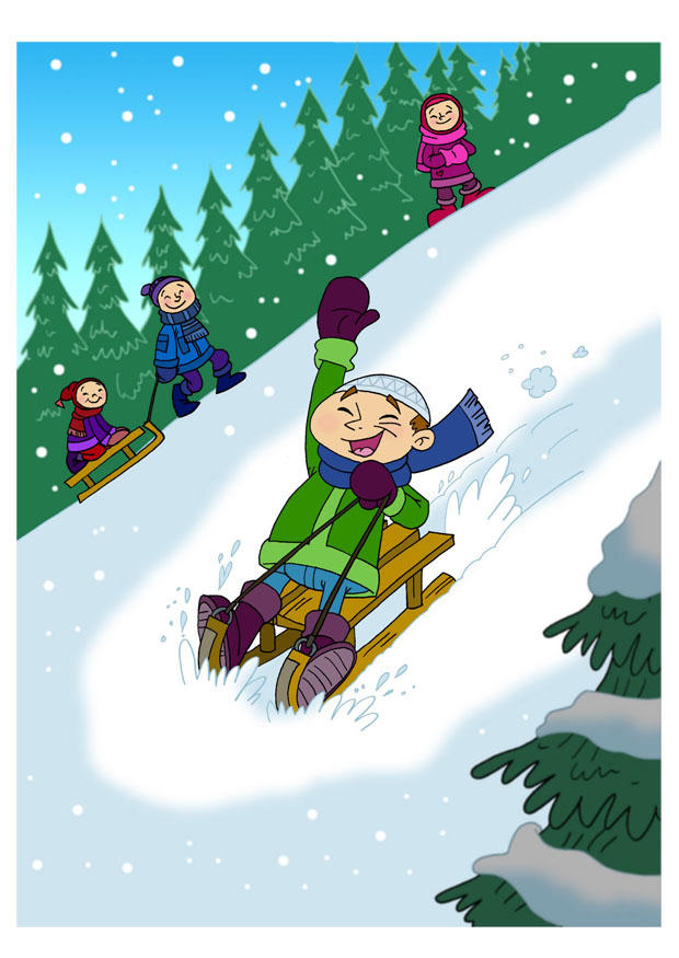 sneeuwpret Afbeelding sneeuwpret