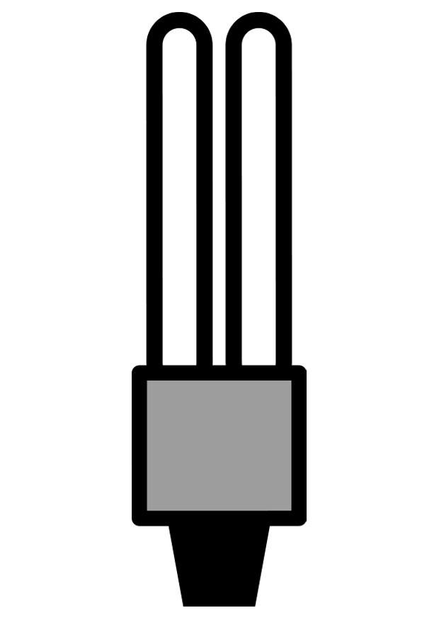 spaarlamp Kleurplaat spaarlamp