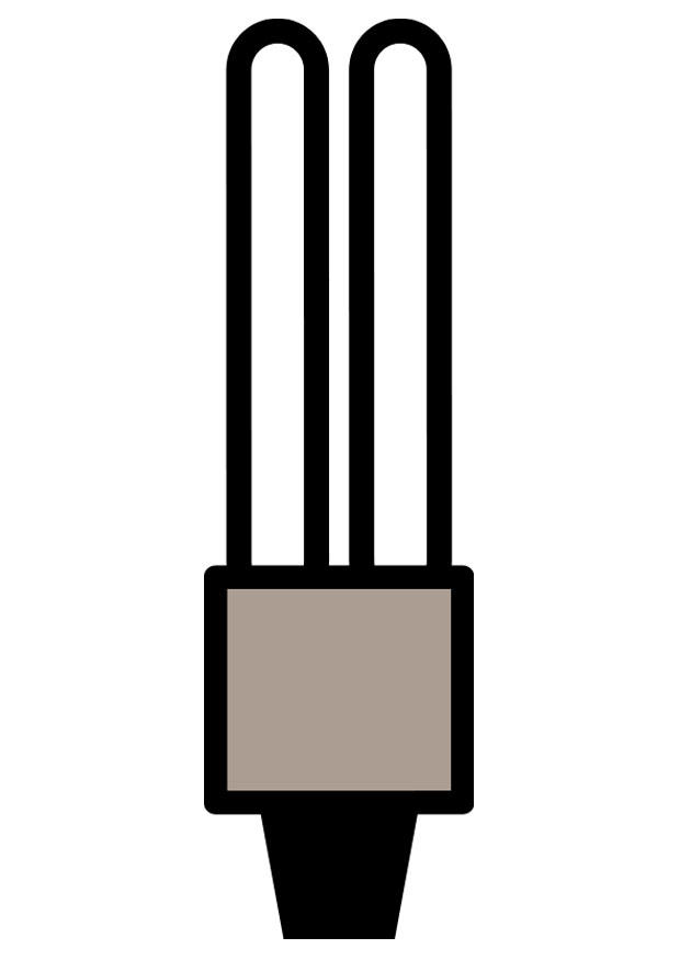 spaarlamp Kleurplaat spaarlamp