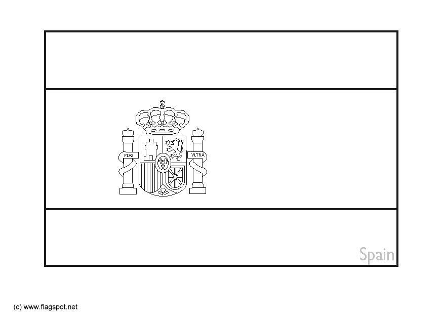 spanje - 2 - Kleurplaat spanje - 2 -
