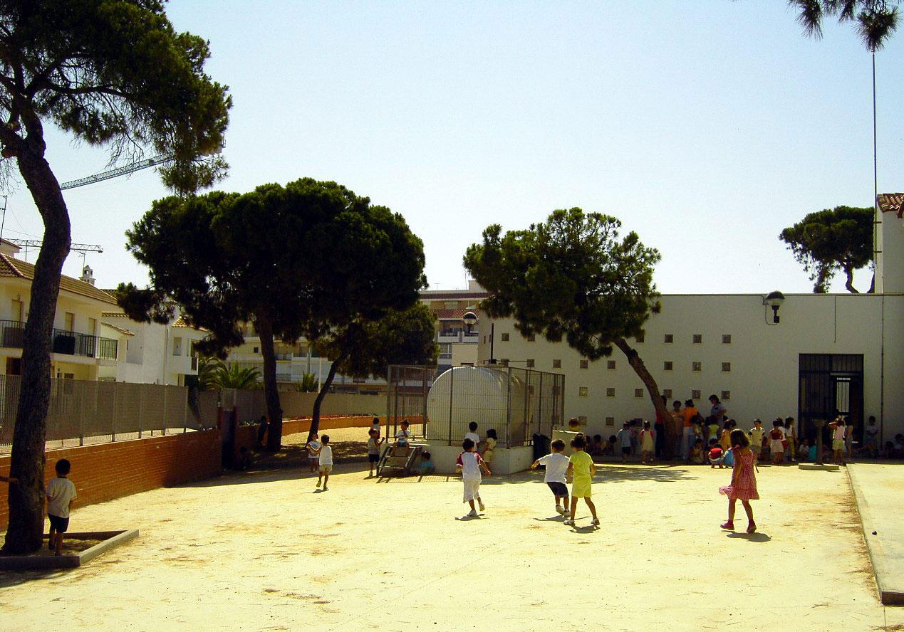 speelplaats in spanje Foto speelplaats in spanje