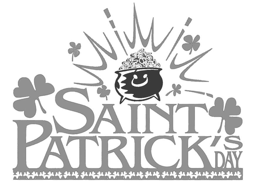 st. patricks day Kleurplaat st. patricks day