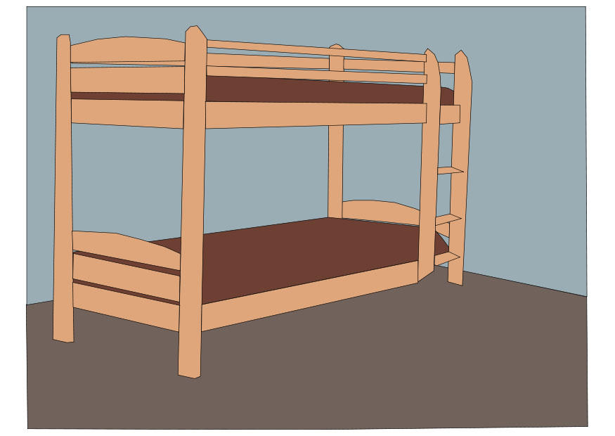 stapelbed Afbeelding stapelbed