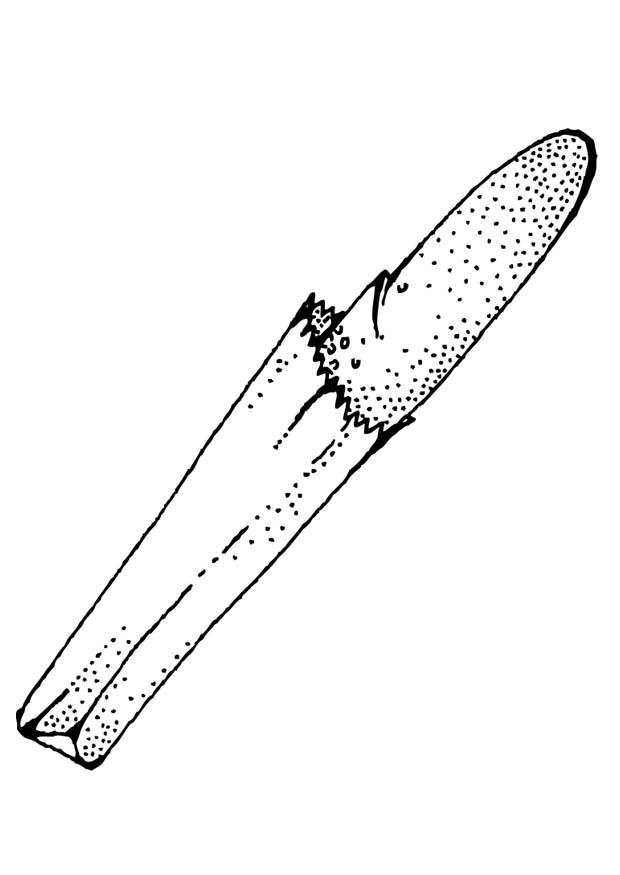 stokbrood Kleurplaat stokbrood
