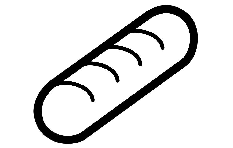 stokbrood Kleurplaat stokbrood