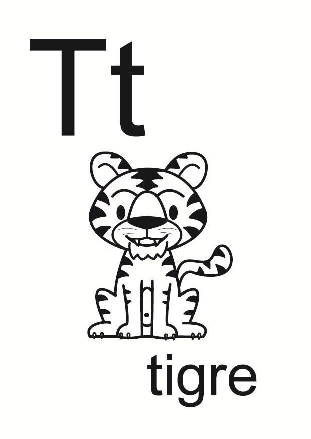 t Kleurplaat t